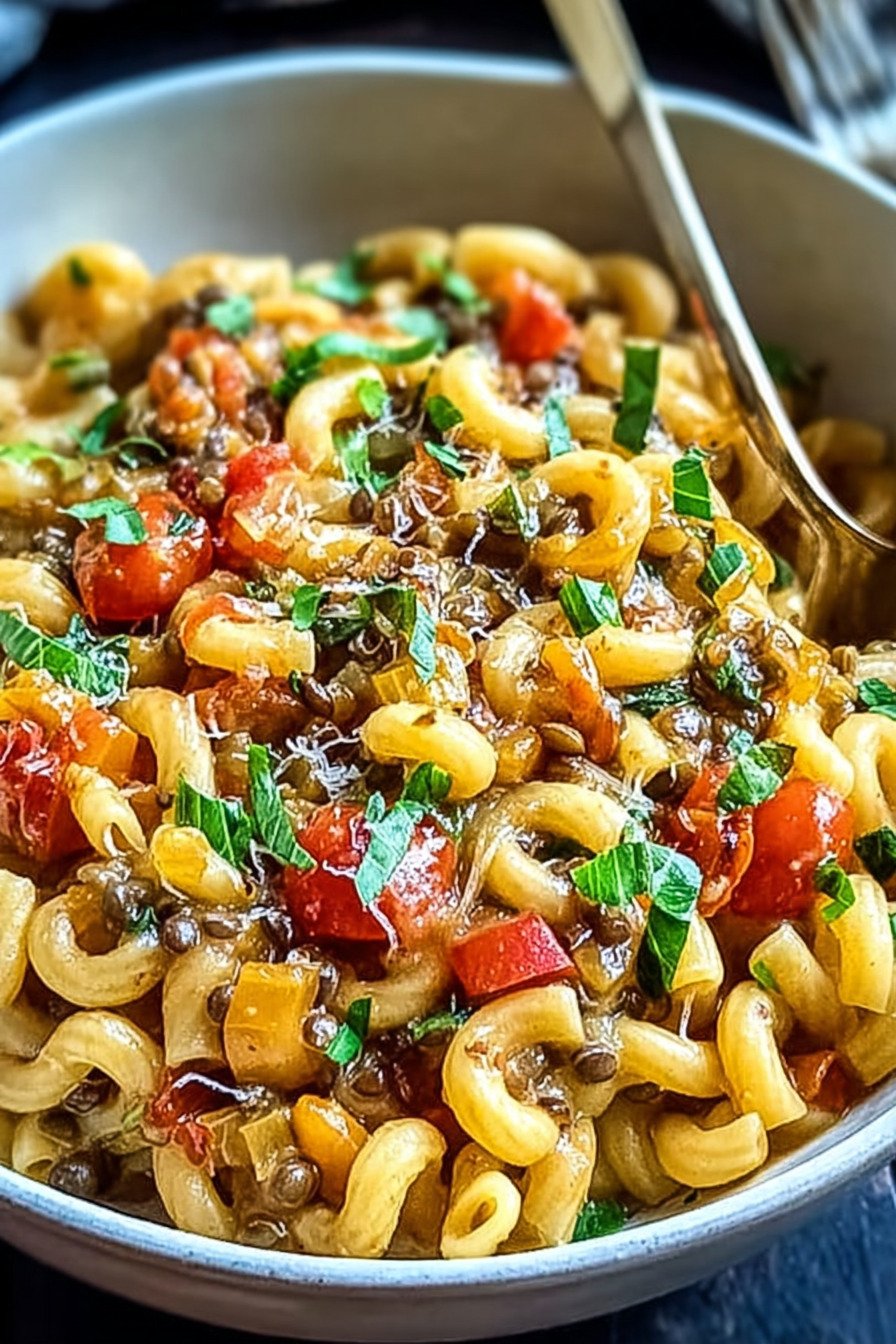 One-Pot-Pasta mit Linsen: Ein herzhaftes Rezept aus einem Topf recipe tips