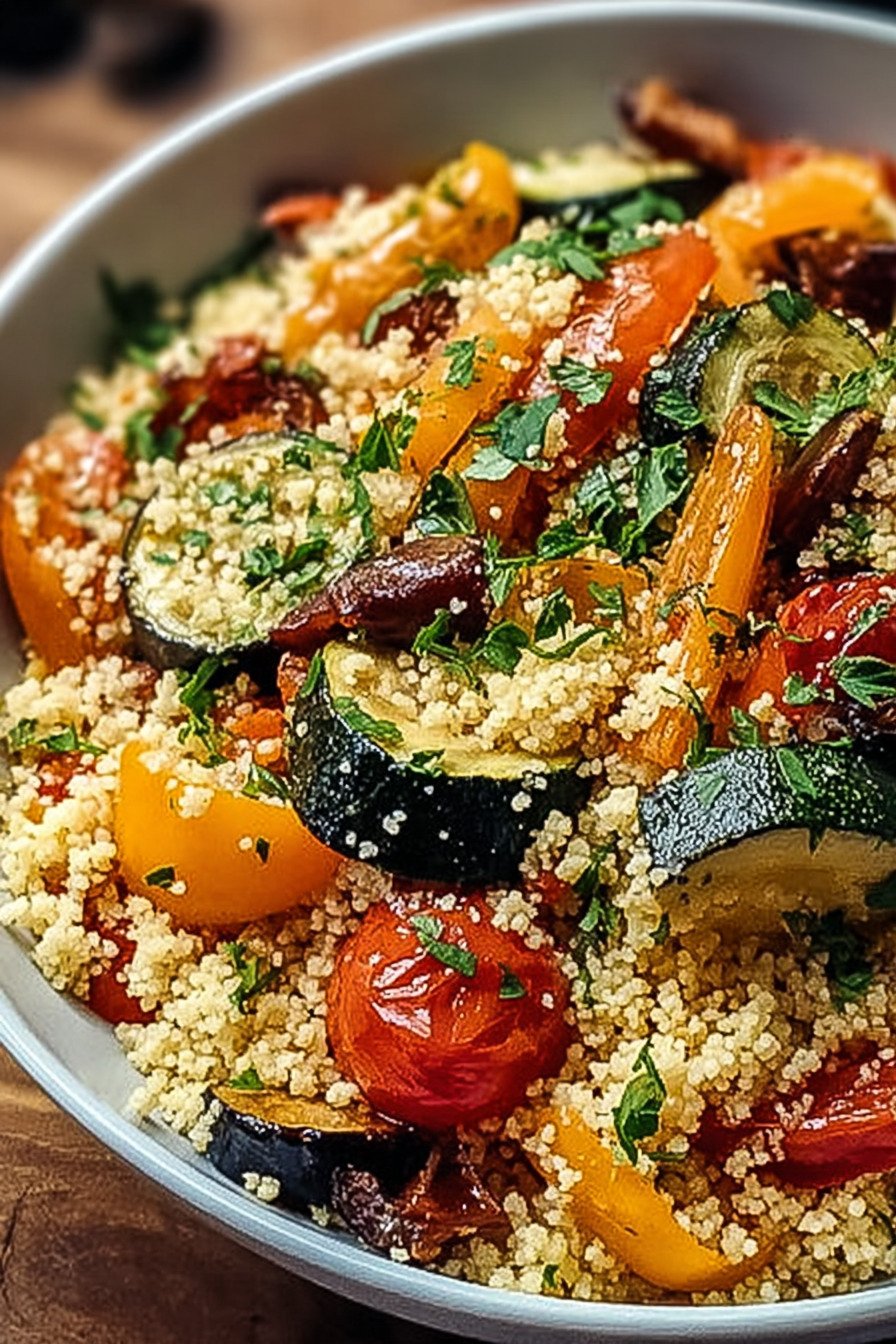 Magisches Röstgemüse Couscous für geschmackvolle Momente final result
