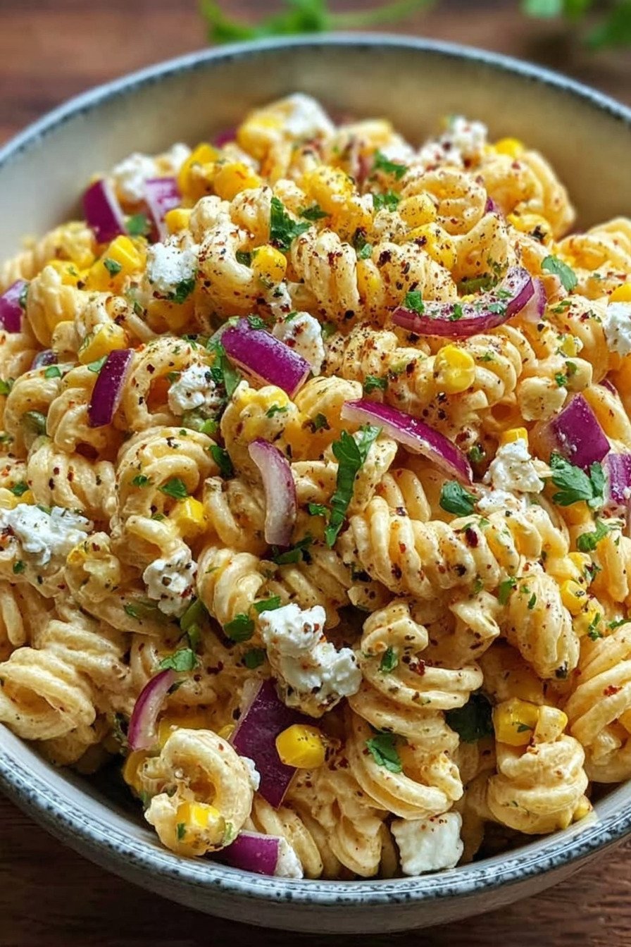 Dieser mexikanische Nudelsalat mit Mais ist das Highlight jeder Grillparty recipe tips