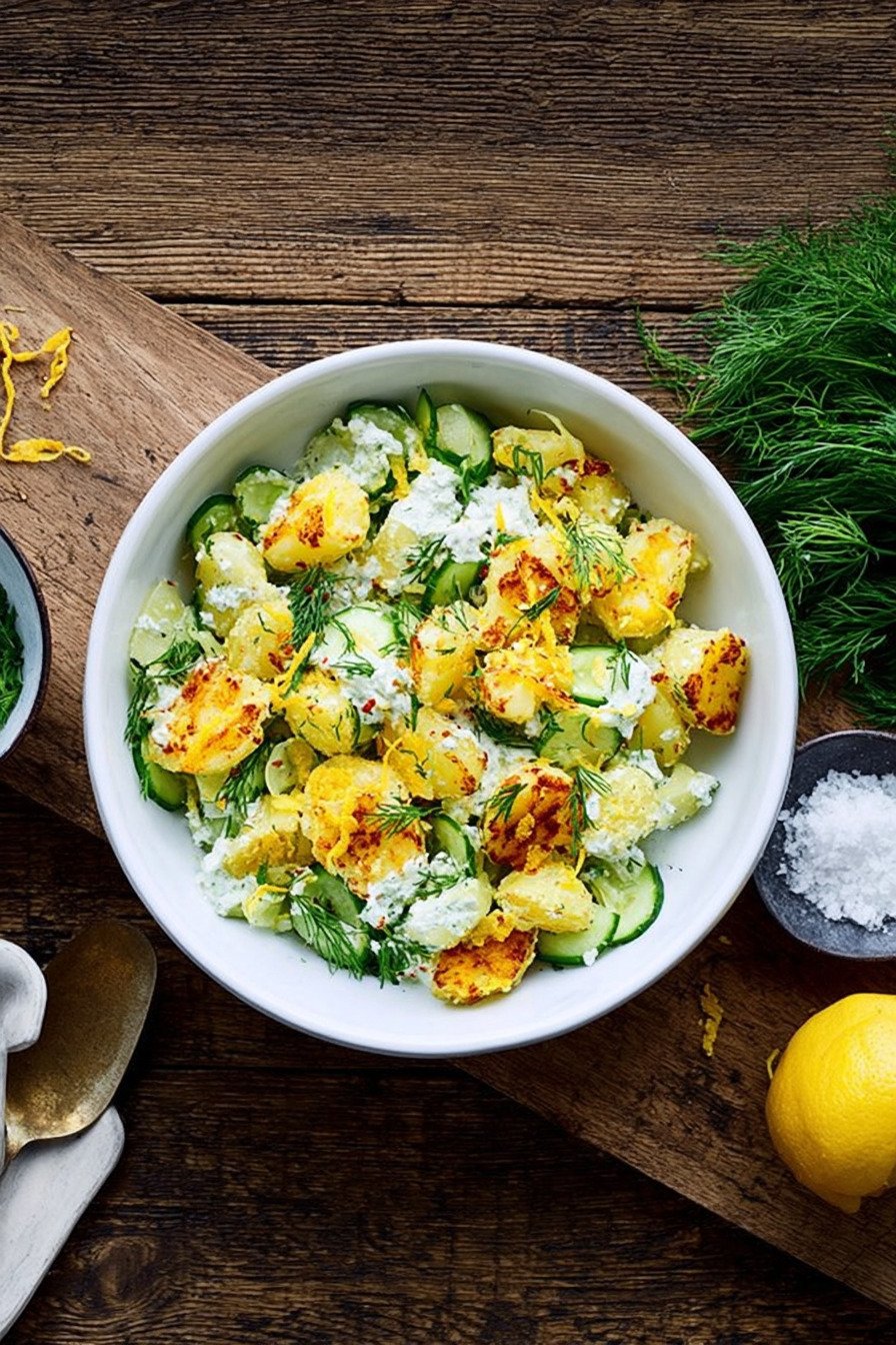 Crunchy Potato Salad – Rezept mit knusprigen Kartoffeln und cremiger Sauce recipe tips